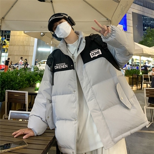 港风 23新款冬季时尚百搭潮流加厚棉服外套MY64303P125控158图片