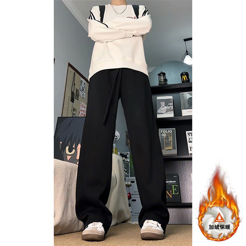 加绒加厚美式重磅弯刀卫裤运动休闲裤K8670JR（加绒）特P28无差价,男装休闲裤,电商A007
