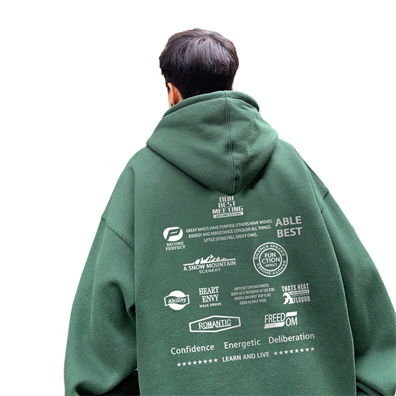 ！连帽圆领卫衣男装港风帽衫男LM175-P35,男装卫衣,电商B367