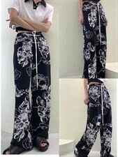 阔腿裤，其它，锦上