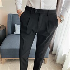 男士休闲西裤小脚修身长裤XK676/P75，男装西裤，电商A213