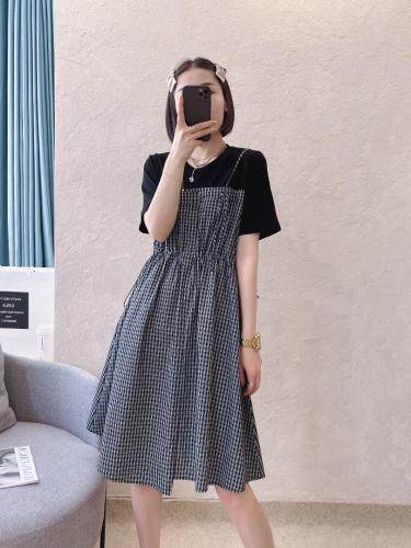 夏季连衣裙，女装连衣裙，曼希野