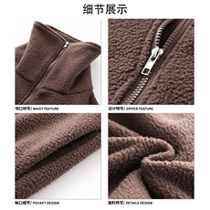 潮流百搭款复古时尚上衣舒适感羊羔绒柔软质感卫衣HY873TP48控88，男装卫衣，电商A102B