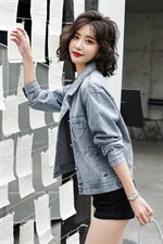 牛转乾坤短外套女2021春季新款女装短款烫钻牛仔小外套女潮，女装短外套，慧尚依恋