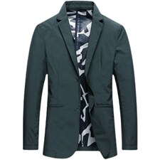 D1922男士2022春季新款长袖西服休闲外套薄款单西修身小西装P135,男装西服,电商B360