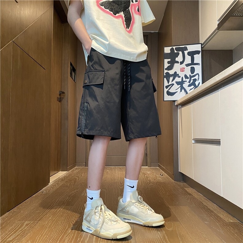 抖音品质潮流拉链设计防水冲锋短裤B315-K24054-特p30控58无差价,男装休闲裤,电商B315
