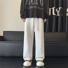青少年弯刀裤运动休闲卫裤CK47S-2XL特P38加绒特P45，男装休闲裤，电商B325