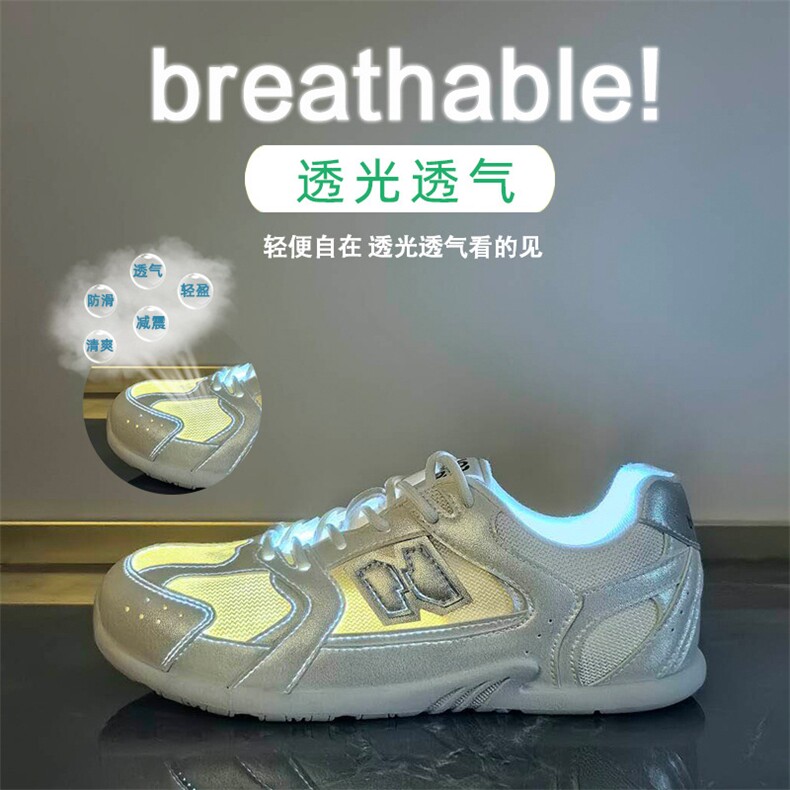 2024夏季德训鞋新款韩版ins女学生运动跑步休闲鞋透气网面鞋女,女鞋休闲鞋,星座1407-3