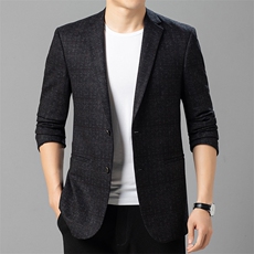 秋季潮款西服男休闲商务小西服上衣中年男士单西外套ASD2360-P180，男装西服，电商B212（原钱塘6029）