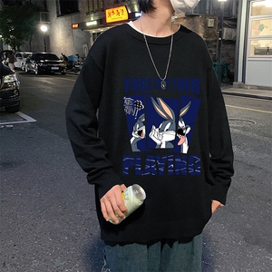 圆领毛衣男大码针织衫男毛线衣线衫 M67234-P45 加绒款-P65图片