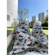 数据新款夏威夷民族风短裤男女抽绳夏季潮牌运动裤子DK2526P25，男装牛仔裤，电商A128
