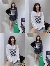 2021新款纯加厚长袖T恤女装中长款洋气内搭羽绒皮毛，女装T恤，依露奇