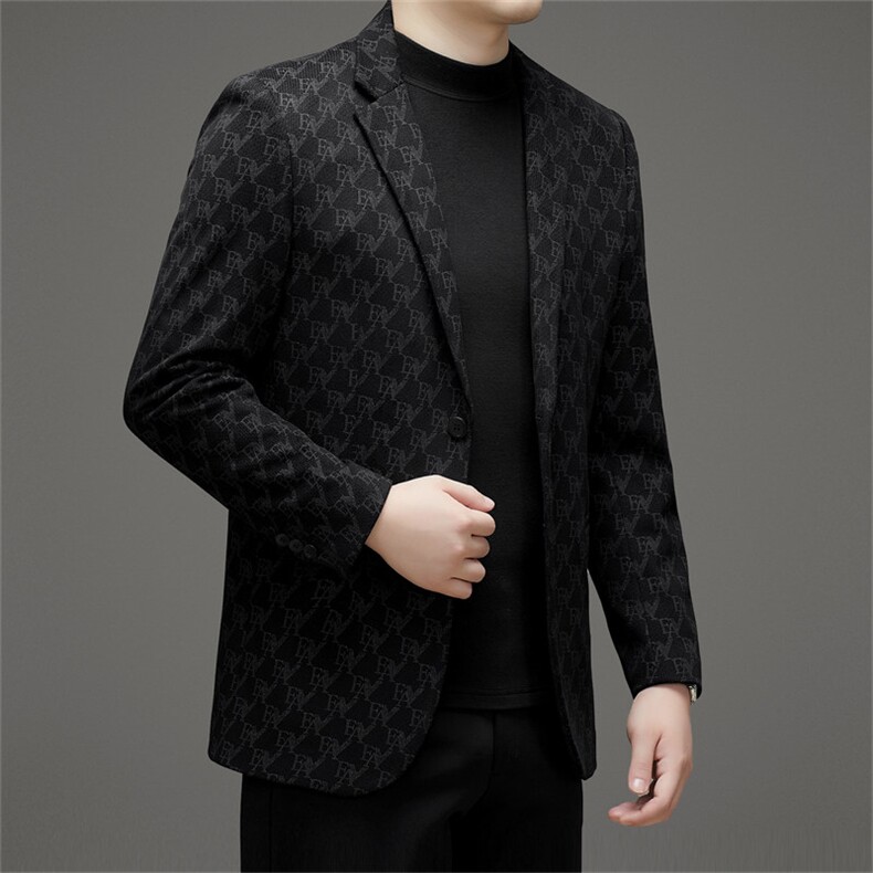 秋冬时尚新款男士商务休闲西服韩版西装修身单西外套QS3237-P165,男装西服,星座1105-3