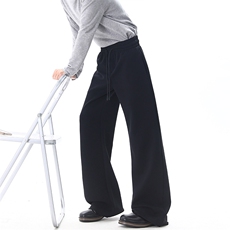 05春新款软糯丝滑空气层卫裤直筒宽松通勤神裤XZ211-1-K2608-P50，男装休闲裤，星座211-1