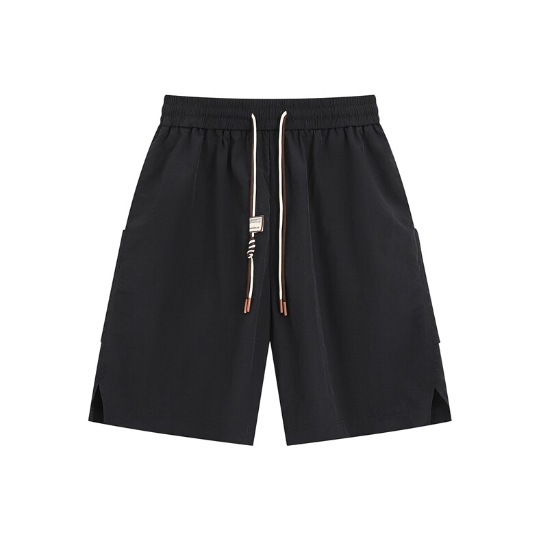 夏季薄款开衩大口袋五分休闲短裤DK059平铺锦纶(S-2XL)TP22,男装休闲裤,电商A088
