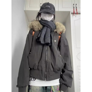 原版质量棉服男女超好看座山雕外套加绒加厚派克服棉衣冬季棉袄图片