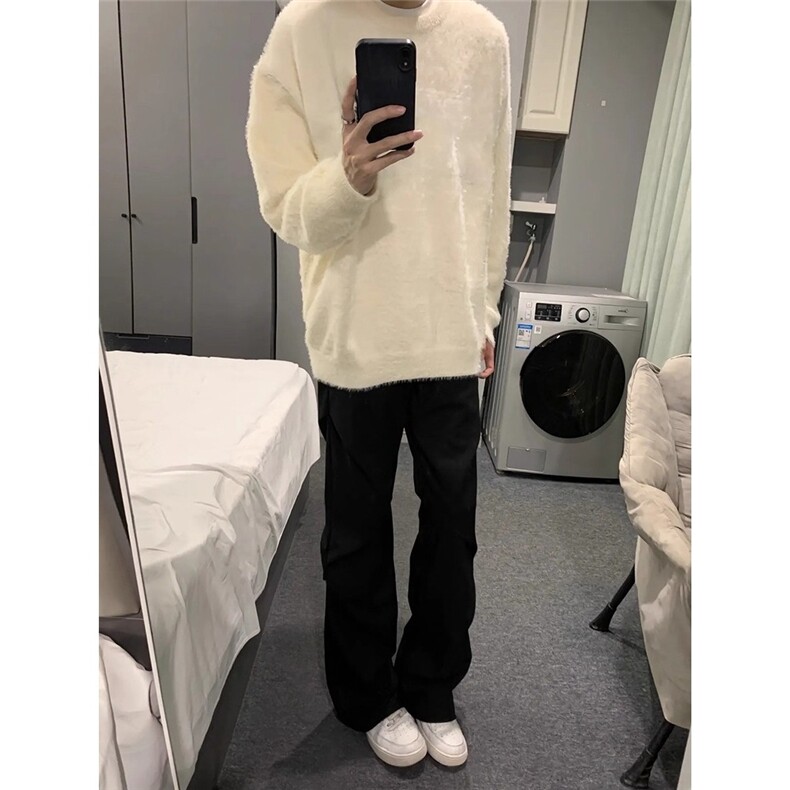 有货DMY519-批50马海毛软糯毛衣男款冬季高级感痞帅慵懒,男装针织衫/毛衣,星座603-2