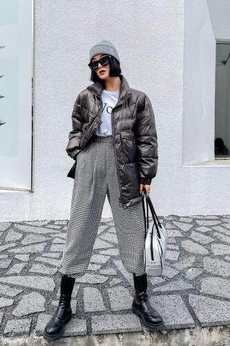 休闲款三色羽绒服，女装羽绒服，哥卓