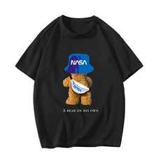 纯棉短袖t恤男大码半袖打底衫宽松体恤衫砖墙挂拍DX17288-P20，男装T恤，电商A040A
