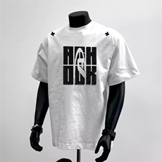 刺绣纯棉短袖t恤女2026夏季新款宽松情侣设计感半袖上衣DT230P38，男装T恤，星座1013-5