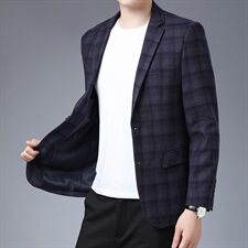 M2059钱塘2020-2秋冬男士高端商务休闲便服单西P160控价不低288，男装西服，钱塘207-2
