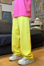 8XL-M特大码高级垂坠感休闲裤男薄款冰丝裤宽松直筒拖地裤K964P48，男装休闲裤，电商D206-1