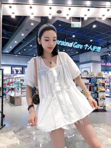 韩版娃娃衫，版型超好，女装，一杭