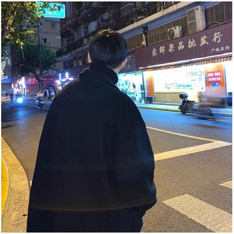 毛呢外套男中长款冬季加厚韩版潮流呢子风衣ins港风冬装痞帅大衣,女装毛呢外套,星座506A