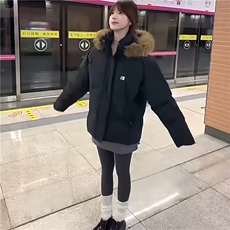 1506A/G78410/P86面包服韩系棉服黑色棉袄外套，男装棉衣，星座1506A