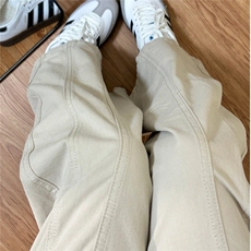 网络图现货新款牛仔裤设计感高街美式宽松直筒休闲长裤RC1125-P60，男装休闲裤，星座1005-4