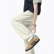 直播夏季凉感冰丝裤速干裤宽松直筒休闲裤运动裤K10177-特26，男装休闲裤，电商A099