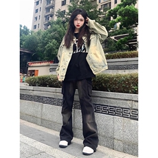 JK8887-P57美式高街vibe牛仔外套，男装工装外套，电商B323A