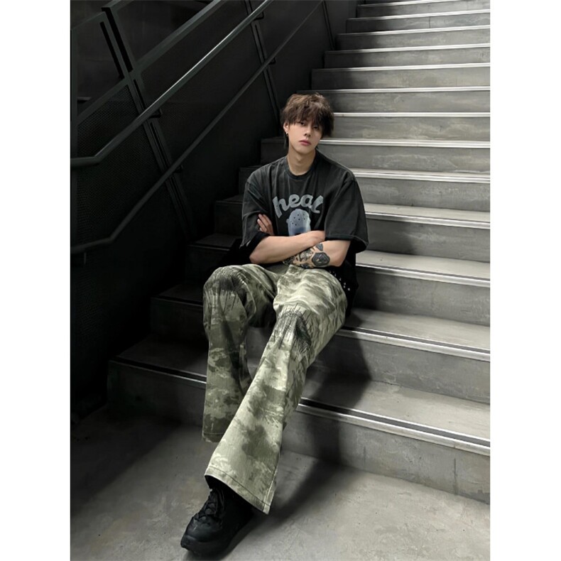【有货】cleanfit迷彩工装裤男美式vibe风裤子高街N0088LL-特P48,男装工装外套,星座1007（原301D）