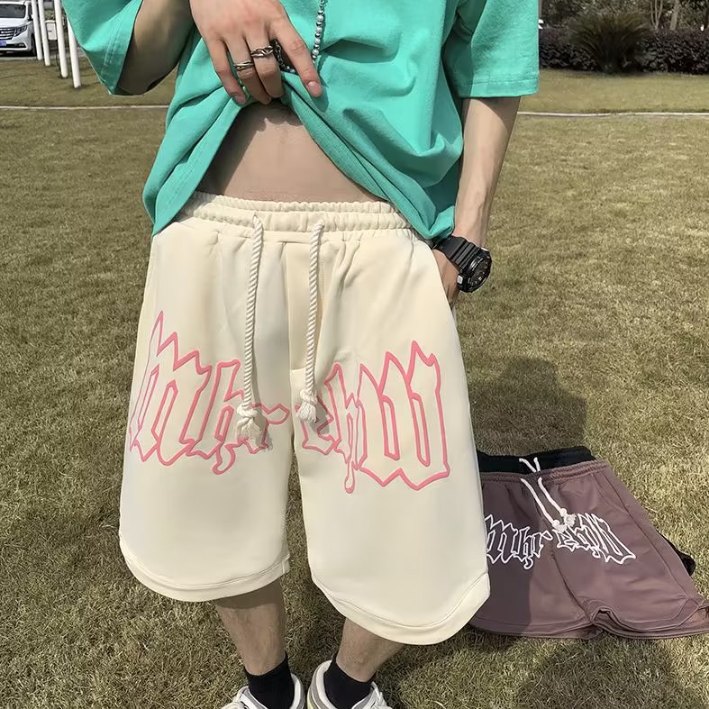 男夏季潮流时尚休闲短裤D37P30图片