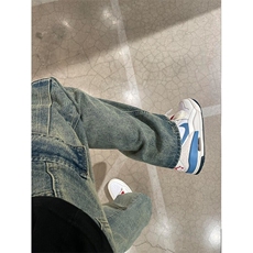 百搭直筒牛仔裤男工装高街长裤子N6027/P53，男装牛仔裤，电商D202-1