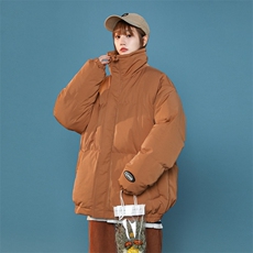 中性棉服2024冬季加厚棉衣大码保暖棉袄情侣外套男A436-707-P100，男装棉衣，电商A436