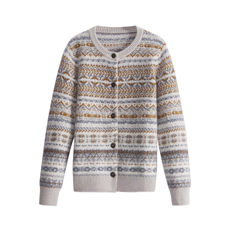 2025时尚百搭通勤简约休闲羊绒儿童开衫，童装儿童羊绒衫，江帆羊绒