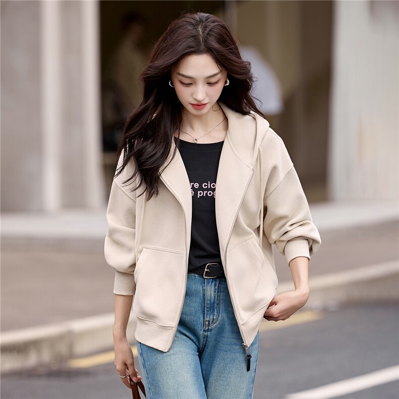 现货外套休闲运动女秋冬季2025新款气质减龄高级感时尚女装,女装短外套,韩然一族