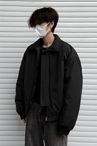 冬季新款2024飞行员夹克加厚棉衣美式短款翻领棉服外套S375-特P88图片