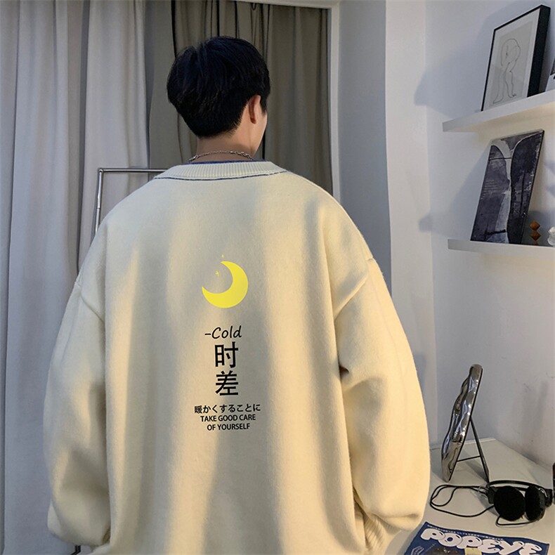 控78 假两件毛衣男大码加绒针织衫男毛线衣M80047-P55  加绒P70图片