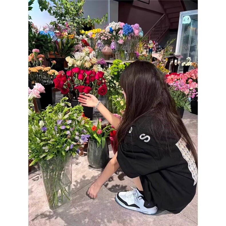 美式复古短袖t恤男女夏季痞帅高级感字母刺绣上衣宽松半袖TG001,男装T恤,星座1116A（原606A-3）