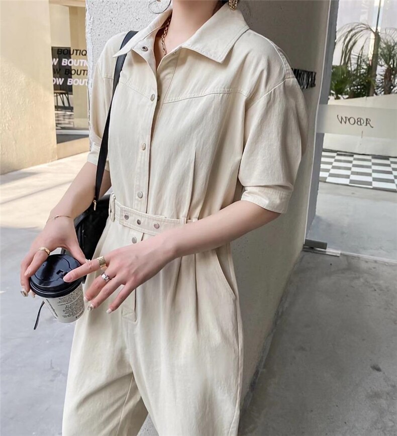 夏季新品牛仔连体裤热销款，女装连体裤，迈裳亿