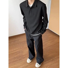 现货JY181-P44翻领Polo磁吸开合/立体廓形/阔肩版型网图，男装T恤，星座1501-3
