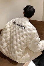 1定制面料宽松保暖棒球领大码M-5XL羽绒服男外套8709P168控229，男装羽绒服，星座226-2