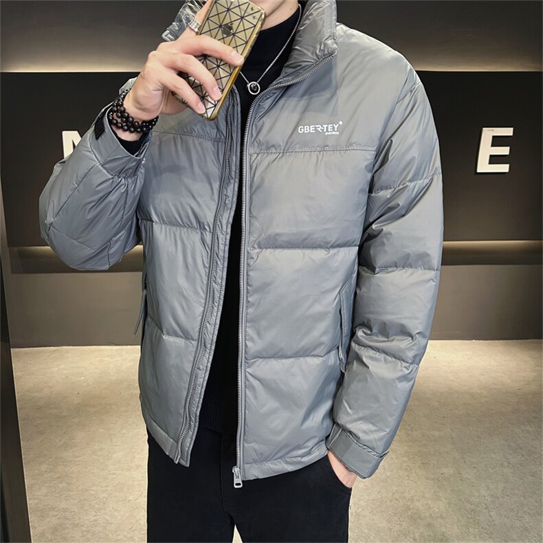 DS-A225-721冬季新款男士立领羽绒服休闲潮流百搭保暖羽绒上衣,男装羽绒服,电商A225