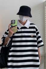 703-T311-P45夏季珠弟条纹POLO衫休闲短袖，男装T恤，星座703-1