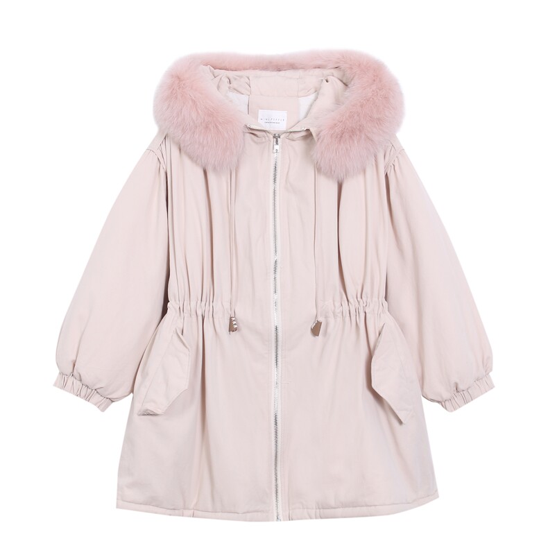 冬季工装派克收腰棉衣泡泡袖棉服外套8148A浙宝100-556,女装棉衣/棉服,金十上