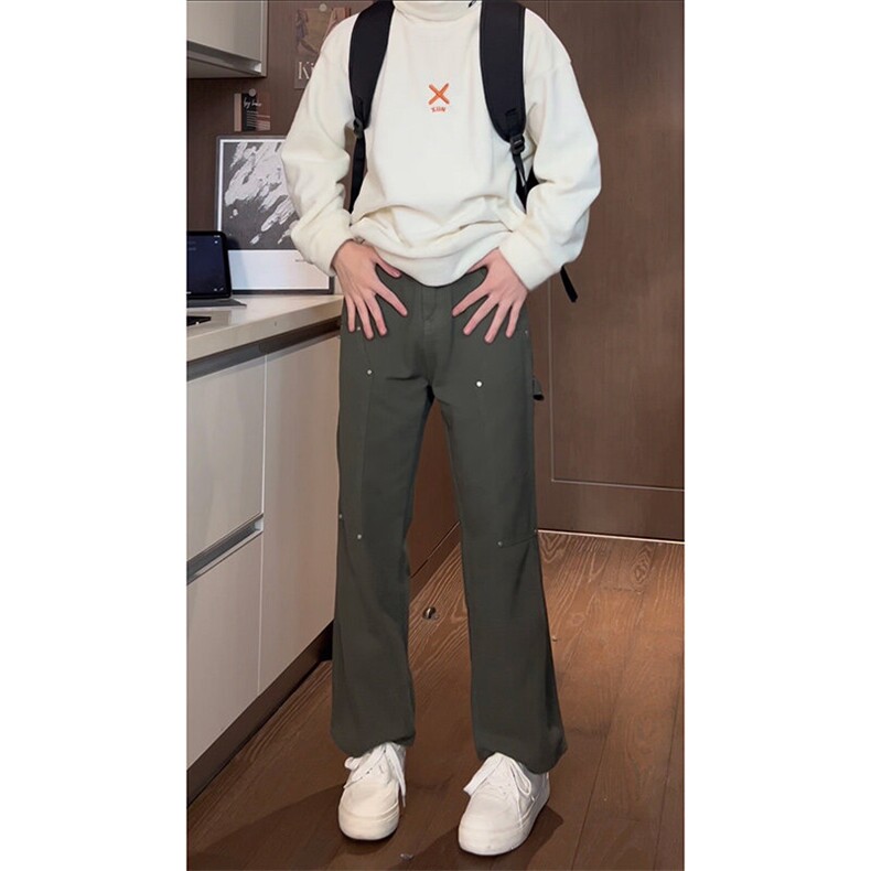 美式复古双膝伐木工装牛仔裤NZ30-P60大量现货已入库！,男装牛仔裤,星座310A-4