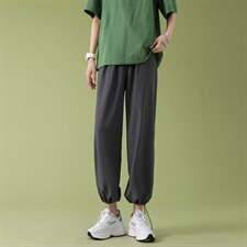 春夏新款休闲裤冰丝垂感顺滑显瘦女长裤2023-特批20,女装休闲裤,星座718-1