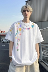 240g美式重磅短袖T恤FSDX279M-5XL特批25无差价控48，男装T恤，电商B219B